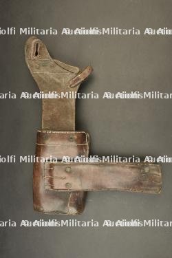 Botte porte carabine de cavalerie saxonne. Saxon cavalry carbine boot. — miniature 3