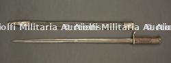 Baïonnette S98 1er type du Jäger Bataillon Nr 13 saxon. S98 first-pattern bayonet of Saxon Jäger Battalion 13. — photo 1