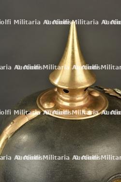 Casque à pointe Saxon M1895 du JR104. Saxon M1895 pickelhaube of Infantry Regiment 104. — photo 7