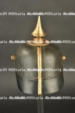 Casque à pointe Saxon M1895 du JR104. Saxon M1895 pickelhaube of Infantry Regiment 104. — miniature 8