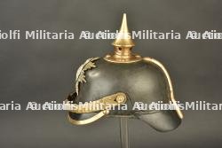 Casque à pointe Saxon M1895 du JR104. Saxon M1895 pickelhaube of Infantry Regiment 104. — miniature 10
