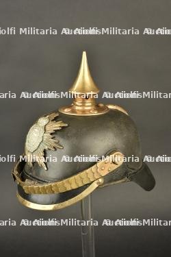 Casque à pointe Saxon M1895 du JR104. Saxon M1895 pickelhaube of Infantry Regiment 104. — miniature 11