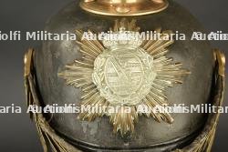 Casque à pointe Saxon M1895 du JR104. Saxon M1895 pickelhaube of Infantry Regiment 104. — miniature 13