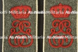 Paire de pattes d'épaule M1915 du 106e régiment saxon. Pair of M1915 shoulder straps of Saxon Infantry Regiment 106. — photo 3