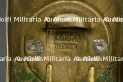 Boucle de ceinturon M1895 du 108e Schützen saxon. M1895 belt buckle of Saxon Schützen Regiment 108. — miniature 2