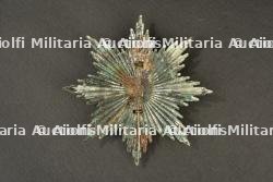 Plaque de Tschako saxon du terrain. Battlefield-recovered Saxon shako plate. — miniature 2