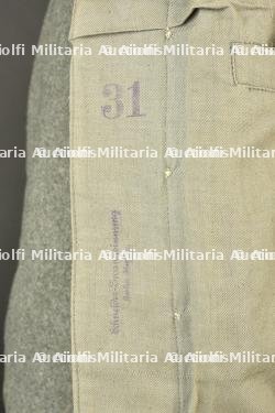 Bluse M1915 d'un sous officier du 1er régiment d'artillerie de la Garde. M1915 Bluse of an NCO of the 1st Guard Artillery Regiment. — miniature 7