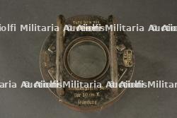 Dispositif de contrôle de ligne de visée du canon de 10 cm allemand. German 10 cm gun bore-sighting alignment device. — miniature 6