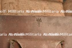 Lot de 3 sacoches allemandes en cuir. Lot of three German leather equipment satchels. — miniature 2