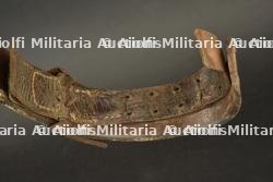 Boucle et ceinturon M1915 d'un artilleur à pied allemand. M1915 belt and buckle of a German foot artilleryman. — miniature 4