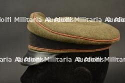 Schirmmütze Artillerie, Pionier, Minenwerfer. German artillery, pioneer or mortar-unit Schirmmütze. — photo 8