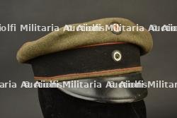 Schirmmütze Artillerie, Pionier, Minenwerfer. German artillery, pioneer or mortar-unit Schirmmütze. — miniature 12