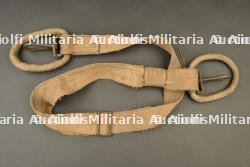 Sangle de mitrailleur MG08 ersatz en ortie. German MG08 machine-gunner's ersatz nettle-fibre carrying strap. — photo 2