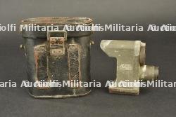 Très rare housse feldgrau de protection pour mitrailleuse MG08-15. Very rare feldgrau protective cover for German MG08/15 machine gun. — miniature 8