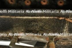 Très rare housse feldgrau de protection pour mitrailleuse MG08-15. Very rare feldgrau protective cover for German MG08/15 machine gun. — photo 10
