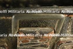 Très rare housse feldgrau de protection pour mitrailleuse MG08-15. Very rare feldgrau protective cover for German MG08/15 machine gun. — photo 11