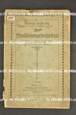 Lot d'accessoires de mitrailleuse allemande MG08 et MG08-15. Lot of German MG08 and MG08/15 machine-gun accessories. — miniature 5