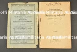 Lot d'accessoires de mitrailleuse allemande MG08 et MG08-15. Lot of German MG08 and MG08/15 machine-gun accessories. — miniature 6