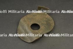 Blindage de avant de mitrailleuse allemande MG 08. Front armour shield for German MG08 machine gun. — miniature 2
