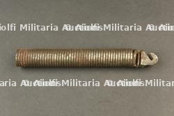 Ressort de mitrailleuse allemande MG 08. German MG08 machine-gun spring.