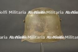 Casque allemand Stahlhelm M16 du Wurttemberg nominatif. Named Württemberg German M1916 Stahlhelm.