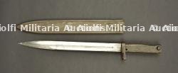 Baïonnette allemande ersatz feldgrau. German field-grey ersatz bayonet.