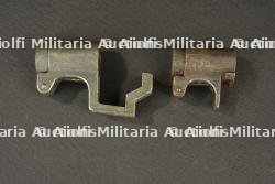 Lot de 2 bouchons de canons de Gewehr 98 et Kar 98. Lot of two Gewehr 98 and Kar 98 muzzle caps.