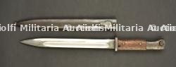 Baïonnette allemande 84-98 de 1915. German S84/98 bayonet dated 1915.