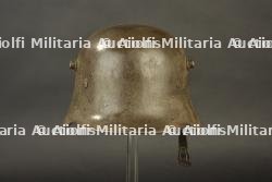 Casque allemand Stahlhelm M18. German M1918 Stahlhelm.