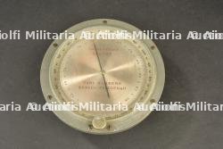Altimètre baromètre d'aviation allemande. German aviation altimeter and barometer.