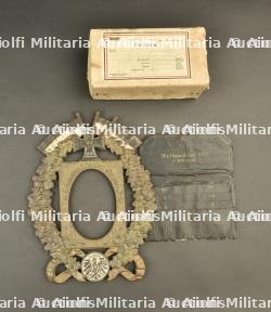 Lot d'objets patriotiques allemands. Lot of German patriotic items.