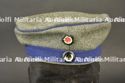 Mütze M1907 feldgrau du Train. M1907 feldgrau Train field cap.