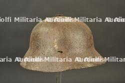 Coque de casque autrichien Berndorfer. Austro-Hungarian Berndorfer helmet shell.