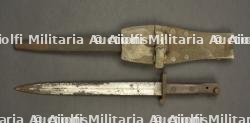 Baïonnette anglaise M1903 avec porte fourreau. British Pattern 1903 bayonet with frog.