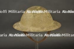 Casque anglais Brodie 1er type. British first-pattern Brodie helmet.