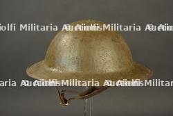 Casque anglais MkI. British Mk I helmet.