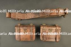 Cartouchières et ceinturon canadien Mle 1916. Canadian Pattern 1916 ammunition pouches and belt.