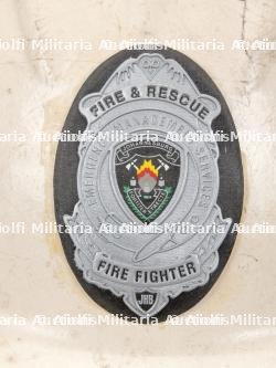 Afrique du Sud, casque de sapeur-pompier de Johannesburg. South Africa, Johannesburg firefighter helmet. — photo 4