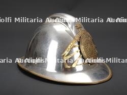 Algerie, casque Adrian de sapeur-pompier. Algeria, Adrian firefighter helmet. — photo 2