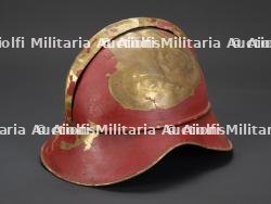 Allemagne ou Baviere, casque de sapeur-pompier de la fin du XIXe siecle. Germany or Bavaria, late 19th-century firefighter helmet.