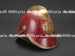 Allemagne, Baviere, casque de sapeur-pompier de la fin du XIXe siecle. Germany, Bavaria, late 19th-century firefighter helmet. — photo 2
