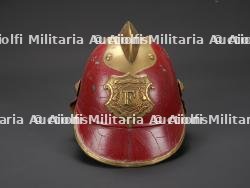 Allemagne, Baviere, casque de sapeur-pompier de la fin du XIXe siecle. Germany, Bavaria, late 19th-century firefighter helmet. — photo 3