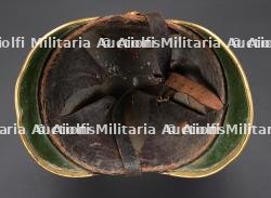 Allemagne, Baviere, casque de sapeur-pompier de la fin du XIXe siecle. Germany, Bavaria, late 19th-century firefighter helmet. — miniature 9