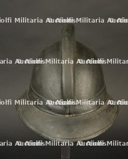 Allemagne, casque de sapeur-pompier de Bargfeld. Germany, Bargfeld firefighter helmet. — photo 5