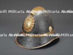 Allemagne ou Suisse, casque de sapeur-pompier d'une localite commencant par H. Germany or Switzerland, firefighter helmet from a locality beginning with H.