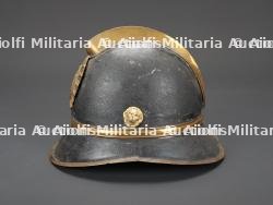 Allemagne ou Suisse, casque de sapeur-pompier d'une localite commencant par H. Germany or Switzerland, firefighter helmet from a locality beginning with H. — miniature 5