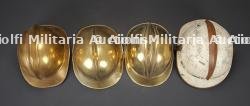 Allemagne, lot de quatre casques de sapeurs-pompiers du debut du XXe siecle. Germany, set of four early 20th-century firefighter helmets. — photo 5