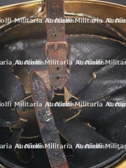 Allemagne, lot de quatre casques de sapeurs-pompiers du debut du XXe siecle. Germany, set of four early 20th-century firefighter helmets. — photo 11
