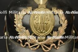 Allemagne, lot de deux casques de sapeurs-pompiers volontaires. Germany, set of two volunteer firefighter helmets. — photo 11