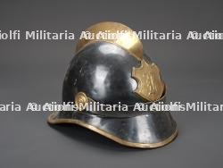 Allemagne, casque de sapeur-pompier d'une ville dont le nom commence par K. Germany, firefighter helmet from a town whose name begins with K. — miniature 2